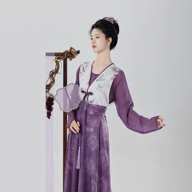 织造司 原创唐制唐褙子汉服 女款