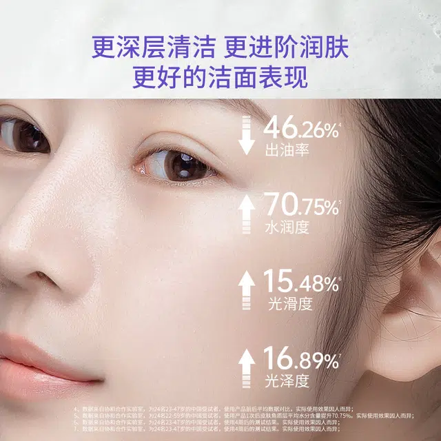 协和 山茶籽氨基酸洁面 紧致保湿滋润控油清洁