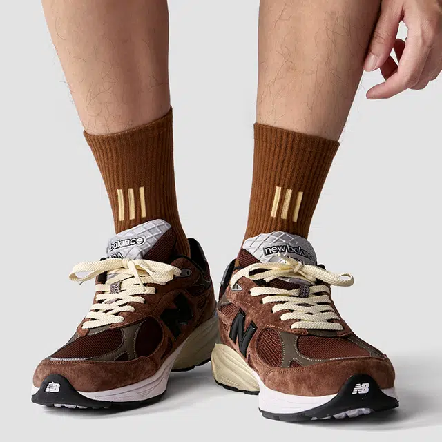 潞优野 简约经典舒适休闲防臭吸汗透气中筒袜 男款