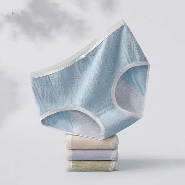 潞优野 生理女士纯棉抑菌裆月经期专用防侧漏姨妈裤夏季三角内裤 女款