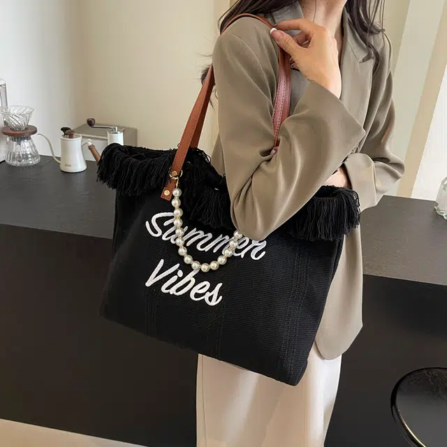 雅鹿 轻便百搭潮时尚简约上班通勤 帆布 托特包帆布包单肩包 女款 多色
