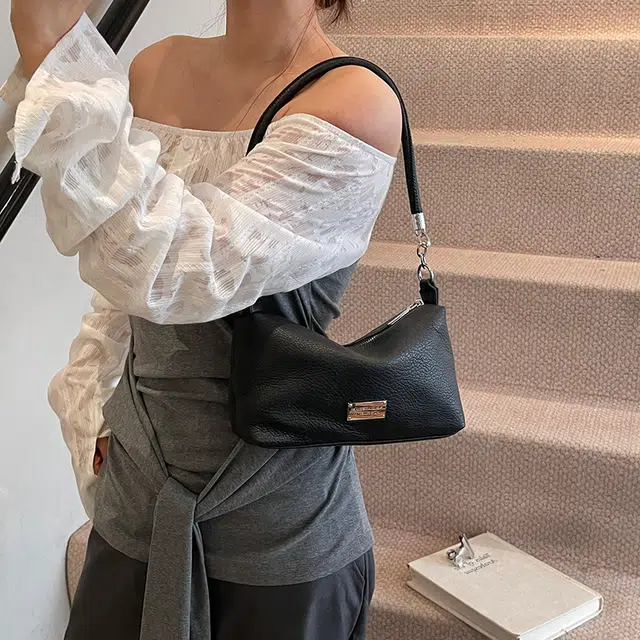 雅鹿 拉链闭合设计 时尚百搭韩版枕头包 斜挎单肩包 常规 女款 多色