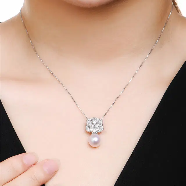 珍珠皇后 伯爵玫瑰豪华 淡水珍珠 珍珠项链 女款