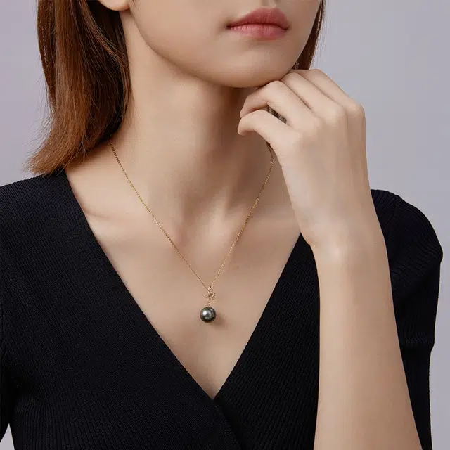 珍珠皇后 雀悦优雅浪漫 海水珍珠 珍珠项链 女款