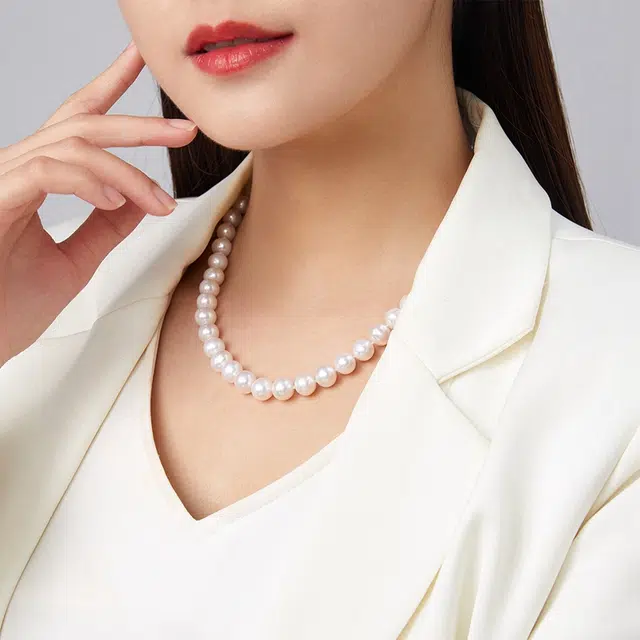 珍珠皇后 优雅气质 简约轻奢高级感 淡水珍珠 项链 女款