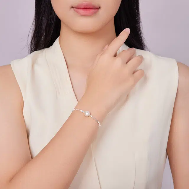 珍珠皇后 简约优雅淡水珍珠  手链 女款