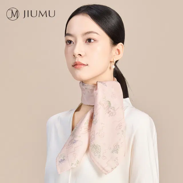 玖慕 国风 桑蚕丝 丝巾 女款