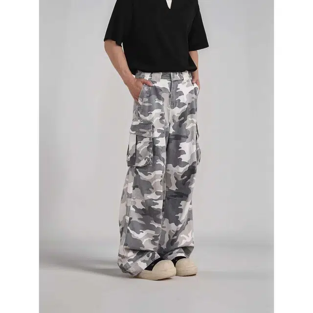 PANDA ADEVIL Camouflage Cargo Pants