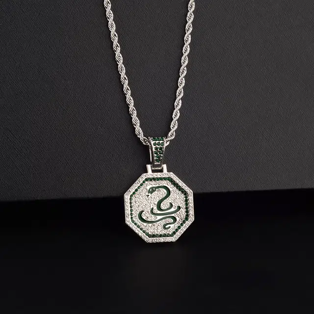 【可爱萌趣】 正大福 十二生肖 符咒复古百搭小众设计吉祥转运嘻哈潮流甜酷高街叠戴高级简约大方可调节链#好运 钛钢 项链 男女同款情侣款