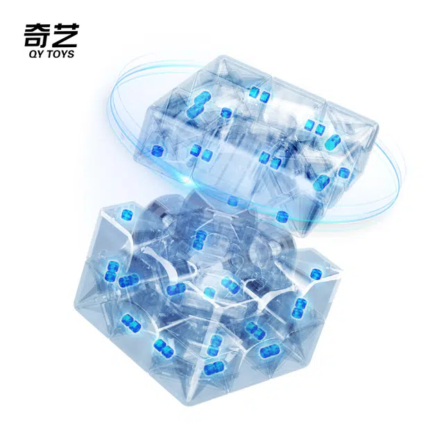 奇艺 磁力魔方三阶 竞速顺滑 早教益智玩具