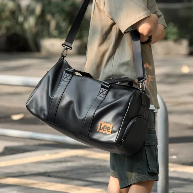 Lee Travel Duffle Bag Large Black