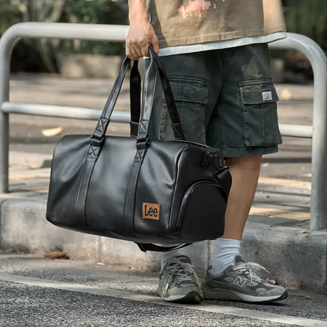 Lee Travel Duffle Bag Large Black