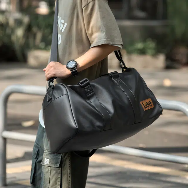 Lee Travel Duffle Bag Large Black