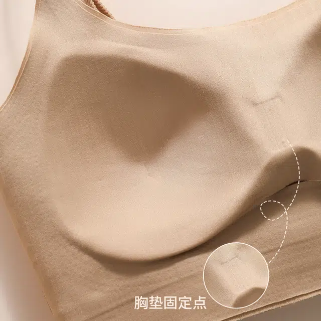 草本初色 性感无痕提拉圆润聚拢裸感防下垂半固定杯上托收副乳文胸 女款