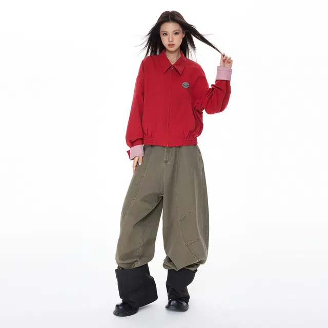 APEA Harrington Jacket Red