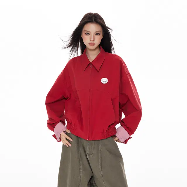 APEA Harrington Jacket Red