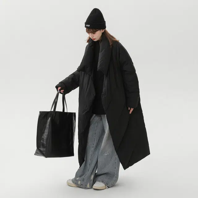 巴塞罗那足球俱乐部 【入冬穿搭外套】美式街头纯色复古国潮个性设计百搭情侣中长款款保暖防风棉服 男女同款