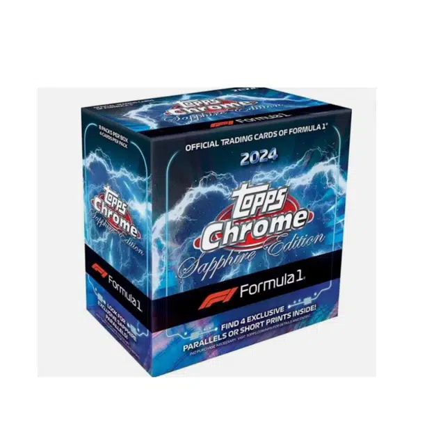 Topps 2024 Topps Chrome Formula 1 Racing Sapphire F1