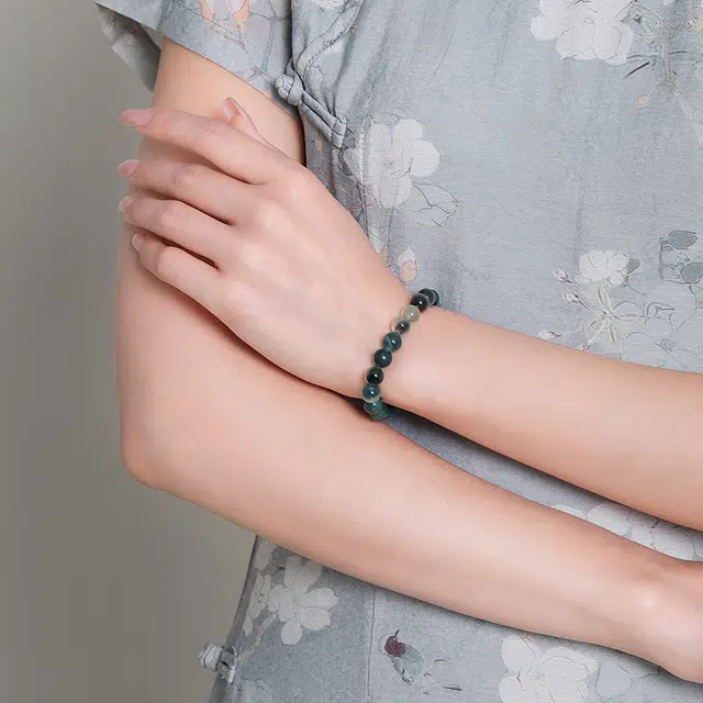 梦金园 玉石国潮百搭 玛瑙 手串 男女同款情侣款