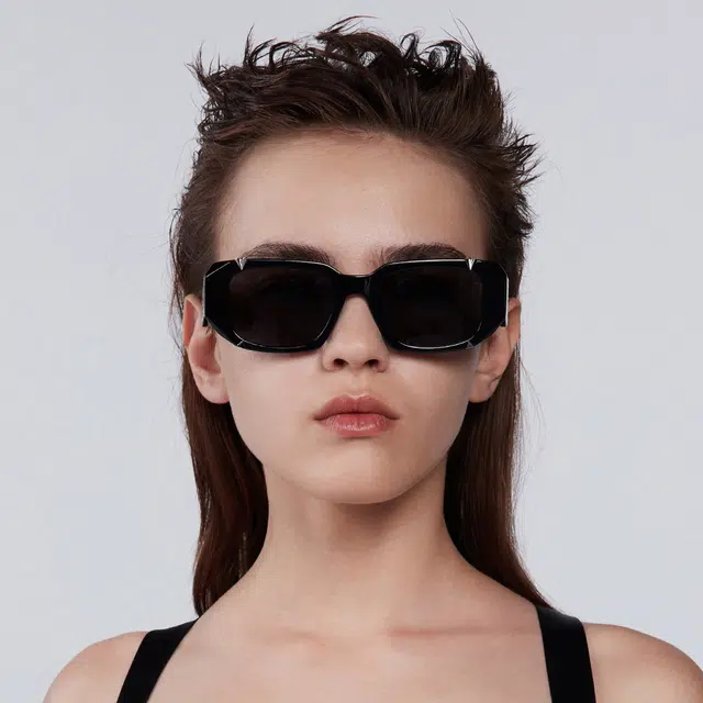BLACKHEAD Wide Leg Slim Sunglasses