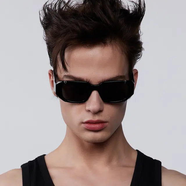 BLACKHEAD Wide Leg Slim Sunglasses