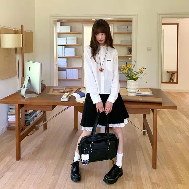 东鲸岁时记 时尚舒适休闲百搭长袖裙装套装 女款