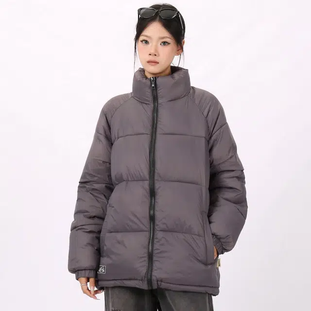 星际者 立领宽松休闲防风保暖加厚面包通勤百搭棉服 男女同款
