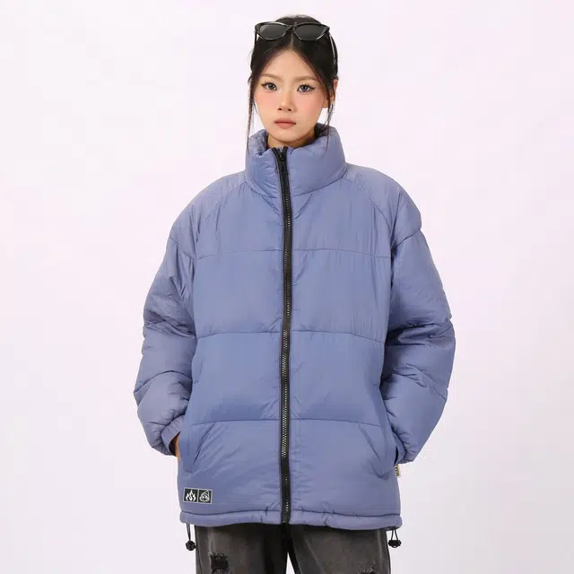 星际者 立领宽松休闲防风保暖加厚面包通勤百搭棉服 男女同款
