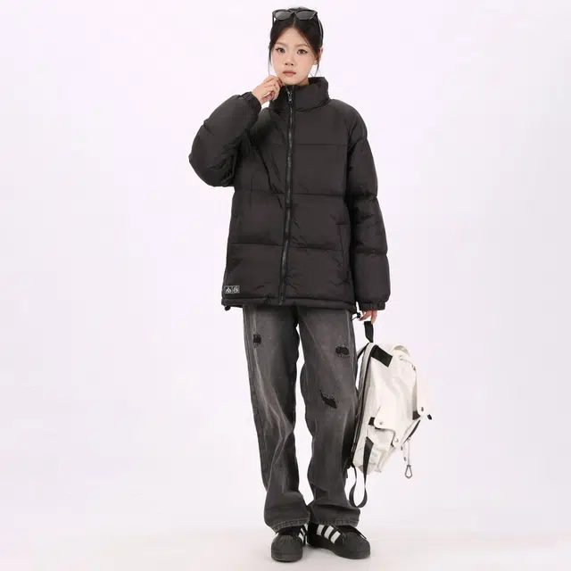 星际者 立领宽松休闲防风保暖加厚面包通勤百搭棉服 男女同款