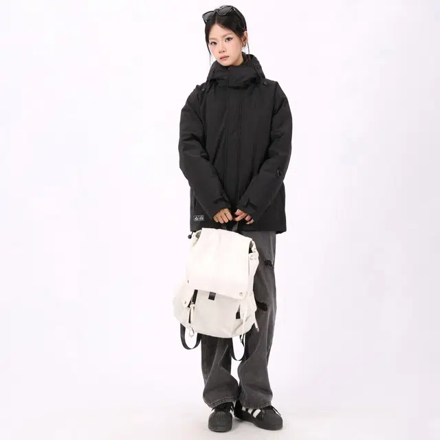 星际者 基础款加厚连帽宽松户外防风防寒保暖外套羽绒服 男女同款