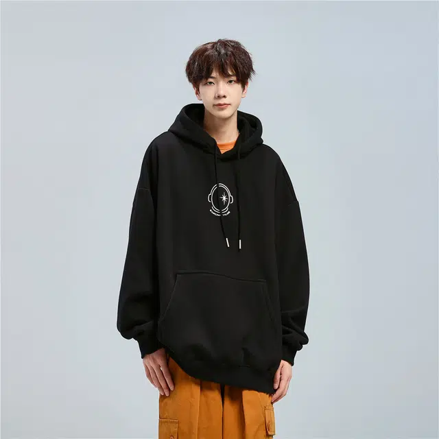 星际者 印花卫衣 男女同款 加绒加厚可选