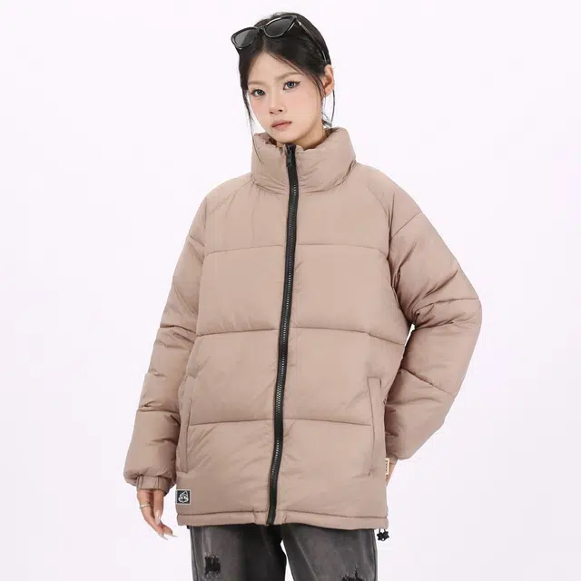 星际者 立领宽松休闲防风保暖加厚面包通勤百搭棉服 男女同款
