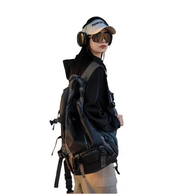星际者 山系户外旅游出行登山攀岩防风防水防刮机能风宽松简约保暖基础款连帽软壳冲锋衣夹克外套 男女同款