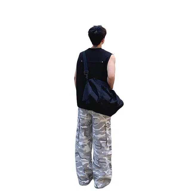 星际者 简约设计高级时尚宽松运动休闲背心 男女同款