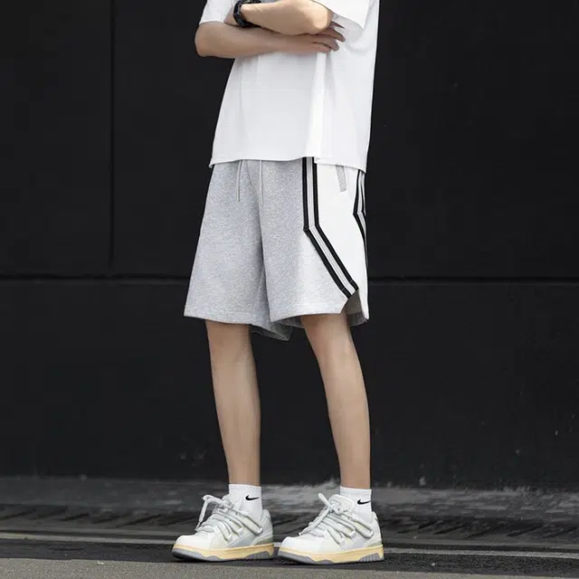 星际者 篮球户外运动通勤百搭时尚拼色潮流休闲短裤 男女同款