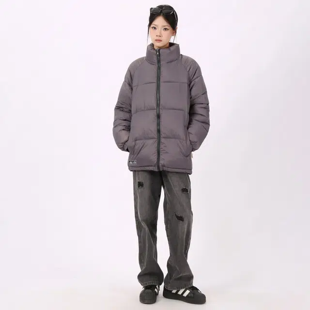 星际者 立领宽松休闲防风保暖加厚面包通勤百搭棉服 男女同款