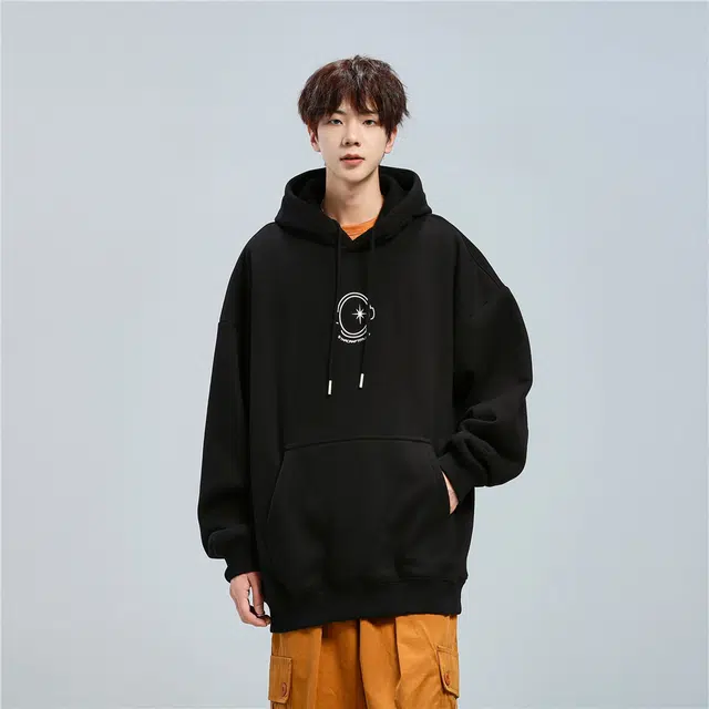 星际者 印花卫衣 男女同款 加绒加厚可选