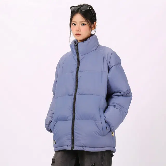 星际者 立领宽松休闲防风保暖加厚面包通勤百搭棉服 男女同款