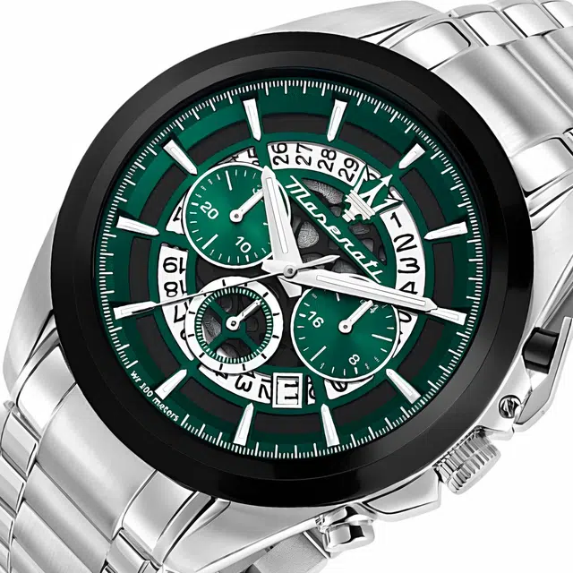 Maserati Quartz Green Dial
