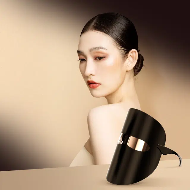 金稻 光子面罩美容仪家用脸部面膜导入面部护理红蓝橙光大排灯