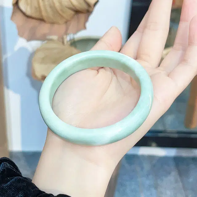 琳琯瑛 少女款 贵州翠玉 手镯 女款
