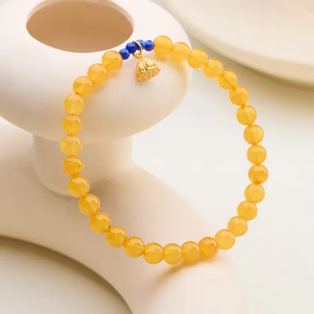 琳琯瑛 新中式国风 蜜蜡 名贵玉石手串 女款