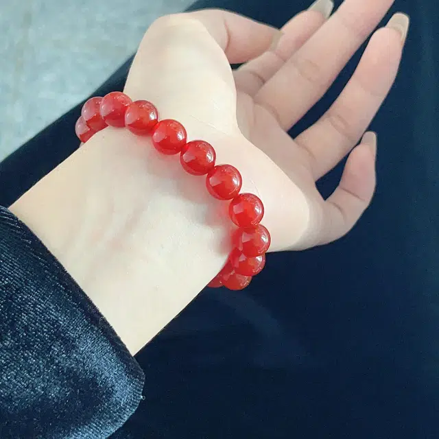 琳琯瑛 散珠子 玛瑙 手串 男女同款情侣款