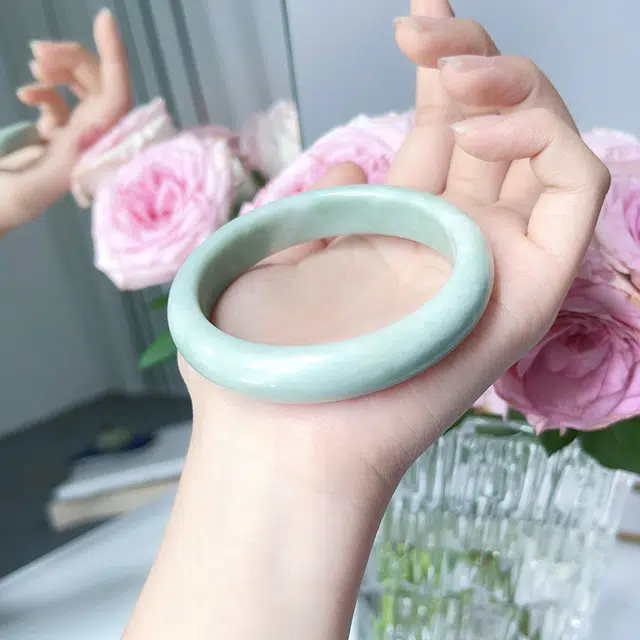 琳琯瑛 少女款 贵州翠玉 手镯 女款