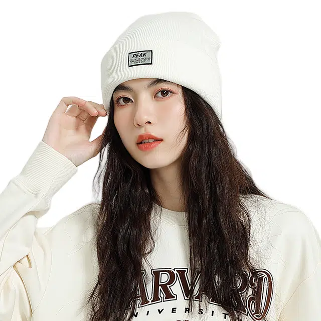 匹克 百搭潮流 显脸小 宽松登山滑雪冬季 腈纶 帽子 男女同款情侣款