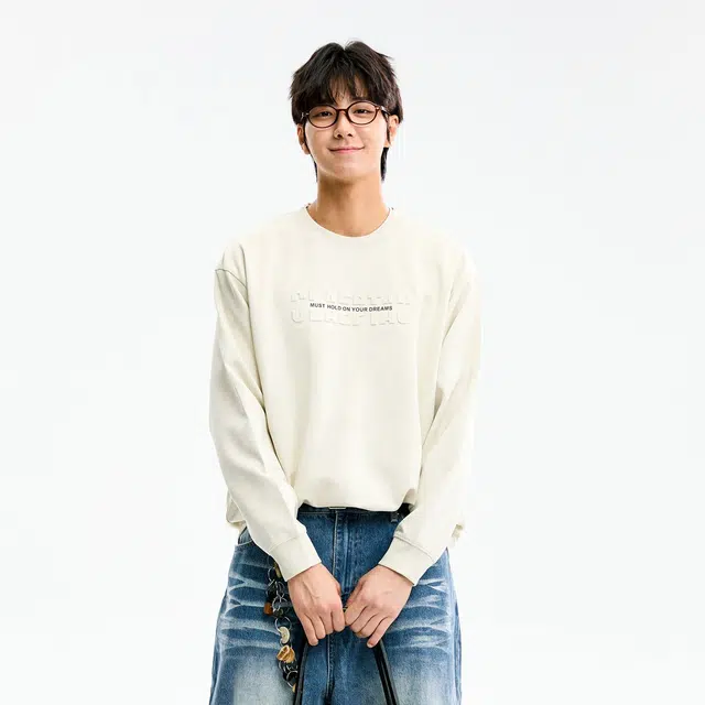 童先森 圆领男士春秋季潮牌美式套头休闲春季纯色加厚上衣服卫衣 男款