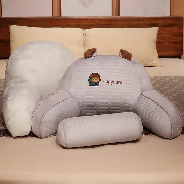 意屋语 卡皮巴拉乳胶动物卡通创意抱枕 陪伴治愈 玩偶周边