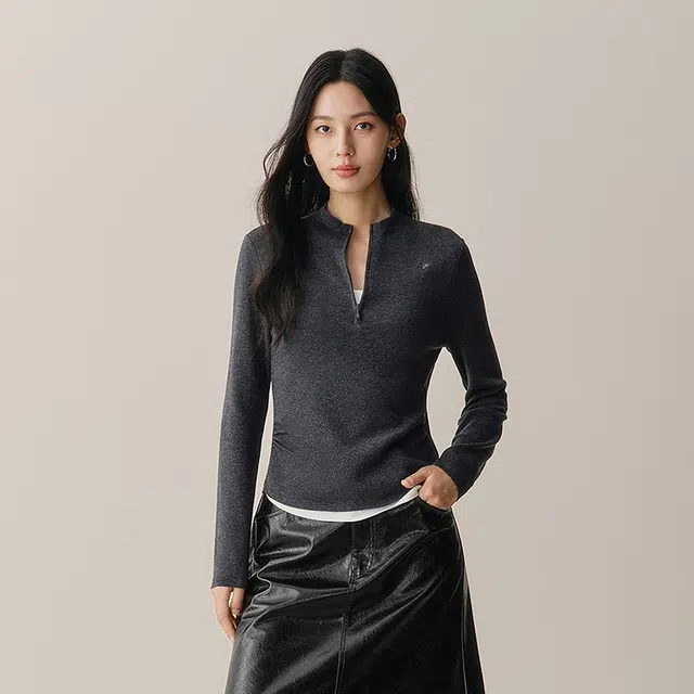 太平鸟 秋冬假两件显瘦打底百搭时尚休闲简约针织衫 女款