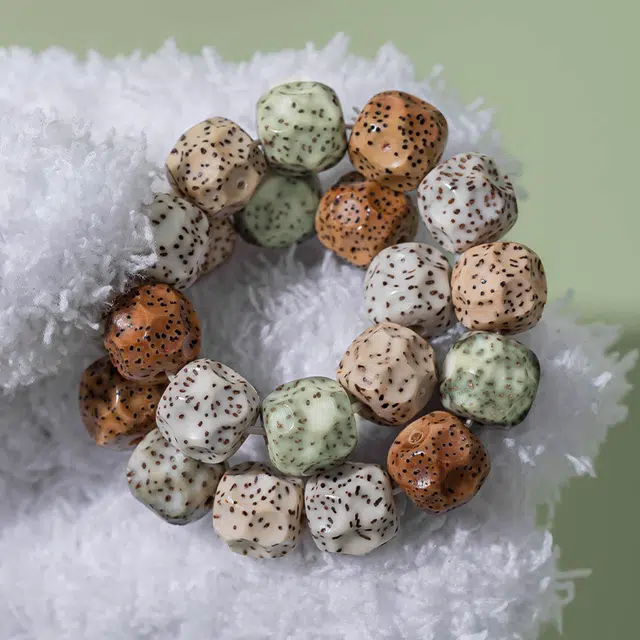 匠锁心玉 多宝无相新中式 国潮国风 转运佛珠复古 星月菩提 手串 男女同款情侣款