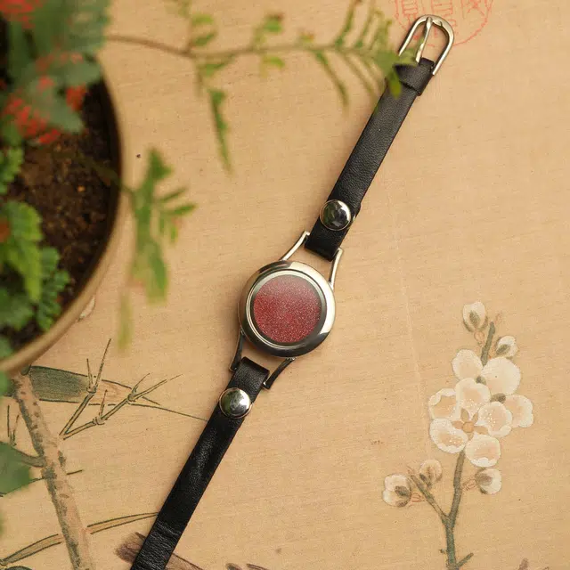 匠锁心玉 轻奢小众  新中式 简约时尚  国潮国风 本命年 转运 朱砂 玉石手链 女款